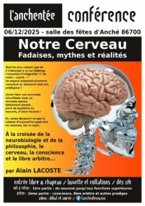 Conférence : Notre cerveau, fadaises, mythes et réalités